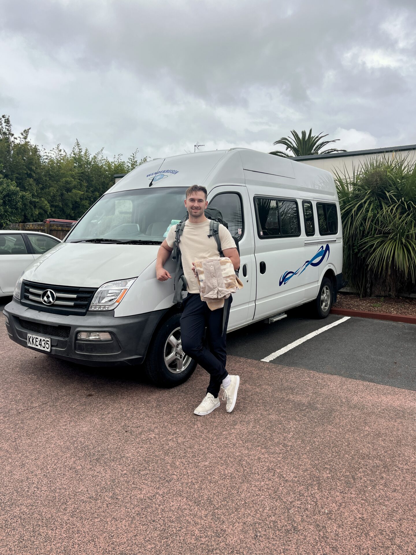 Erste Nacht im Campervan