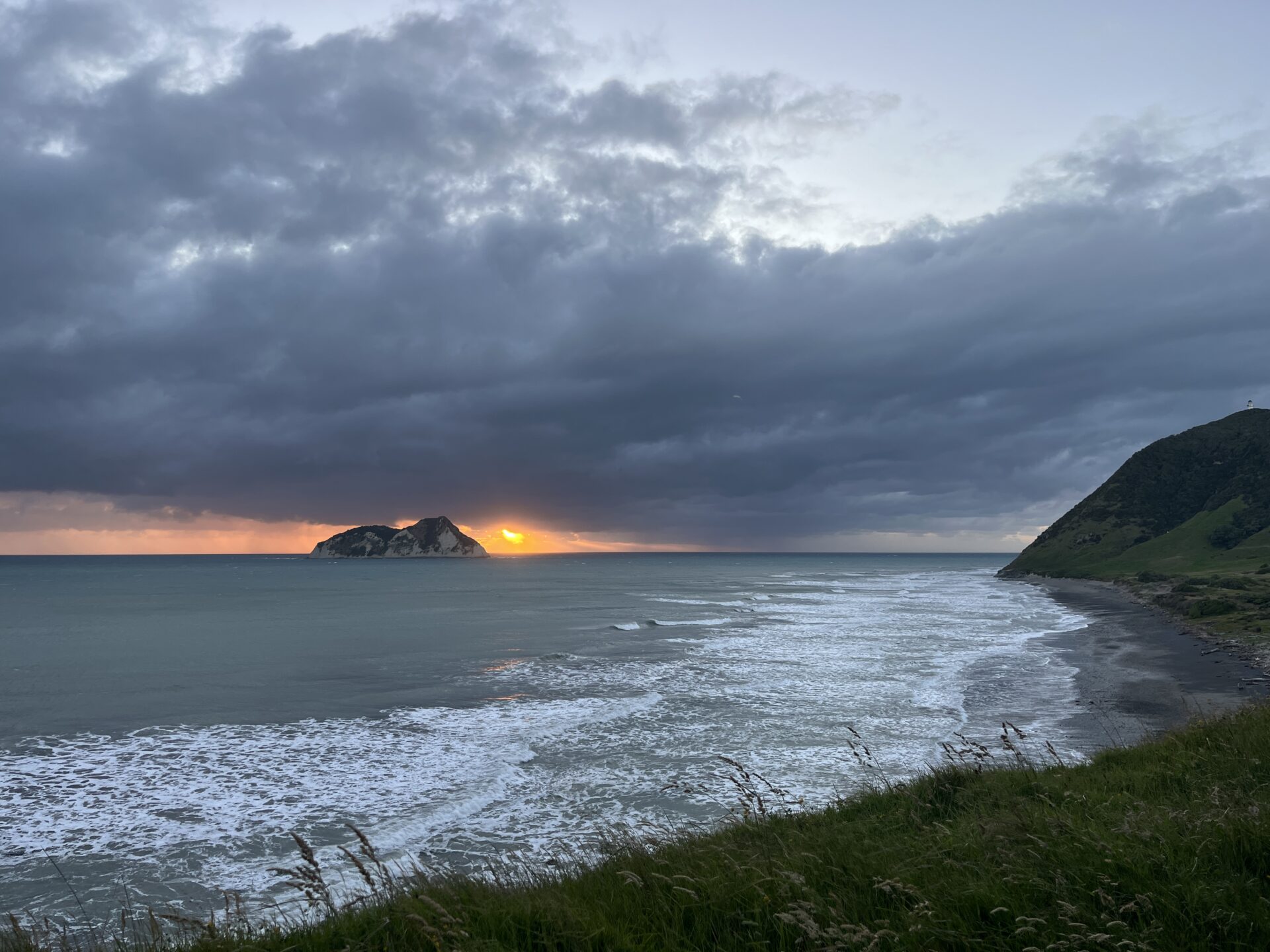 Erster Sonnenaufgang der Welt